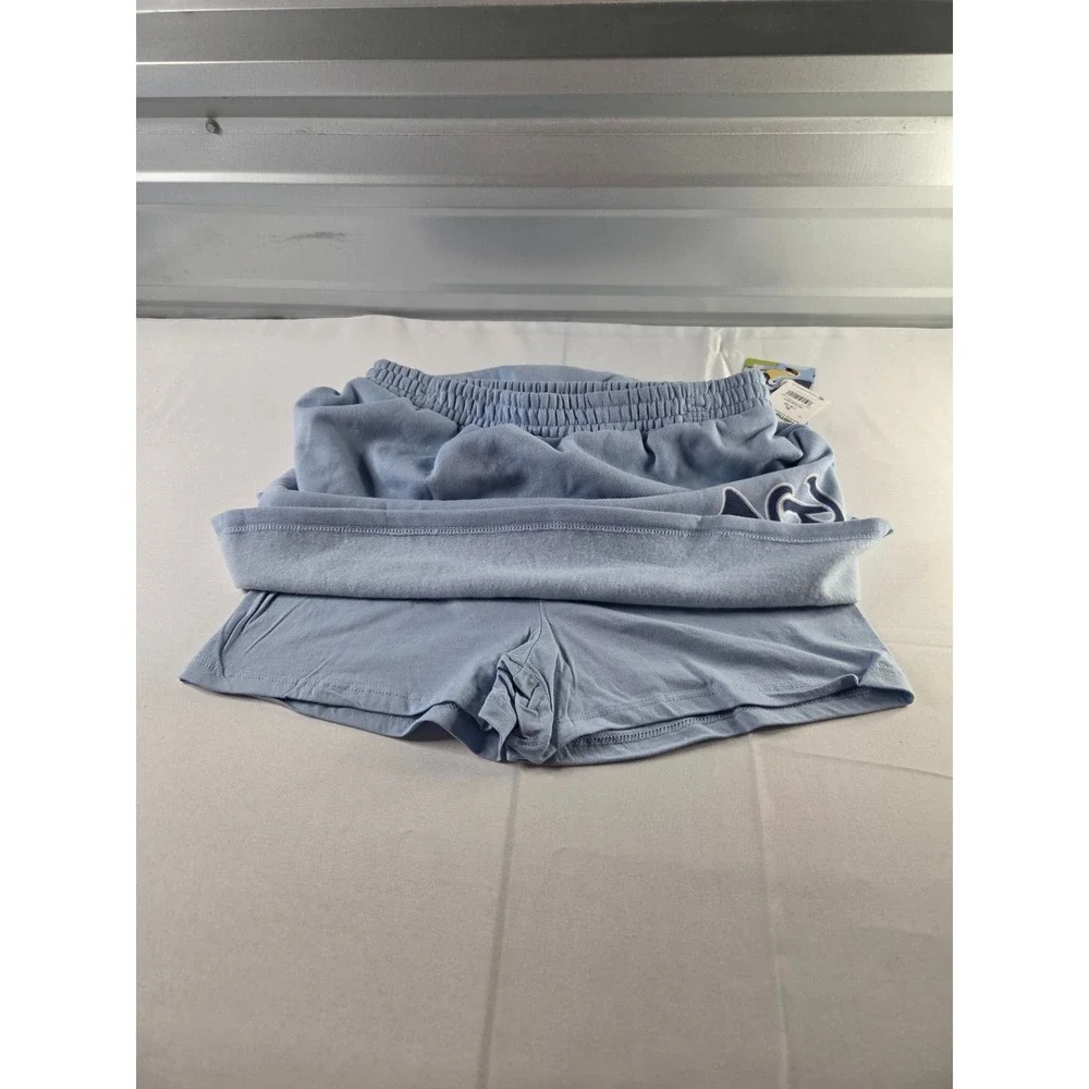 Bluey Girls 2 Pack Fleece Skort Light Blue XL 14-16 NWT Graphic Activewear